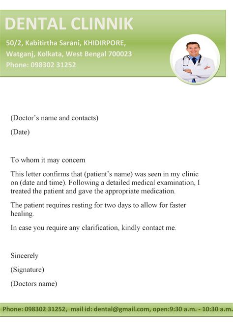 WORD of Medical Care Doctor Letter.docx | WPS Free Templates