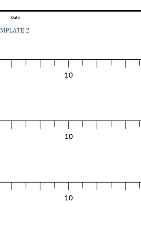 Image result for Number Line Ruler