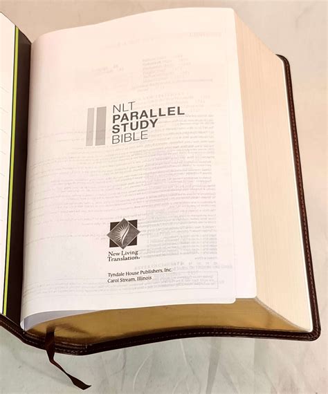 NLT Parallel Study Bible 的图像结果