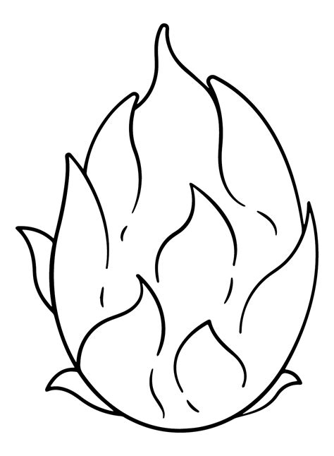 20+ Dragon Fruit Coloring Pages - Free Printable PDF & Online Coloring