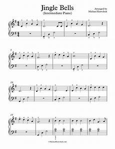 Free Piano Arrangement Sheet Music Jingle Bells Intermediate Level 1 Free Photos