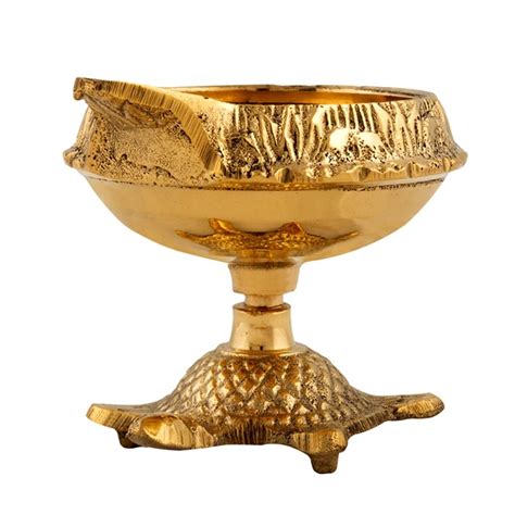 Shubhkart Solid Brass Oil Lamp Diya for Puja with | Ubuy India
