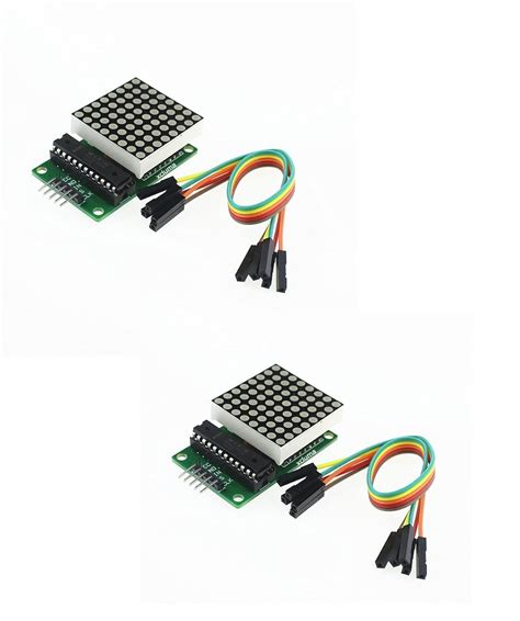 xcluma Max7219 Dot Led Matrix Module Led Display Module For Arduino ...