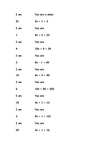 Image result for Simple Math Equations On a Loop