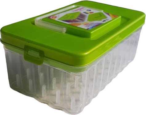 Zintalic Sewing Kit Thread Box- 24 Reel Storage Capacity 2 Floor ...