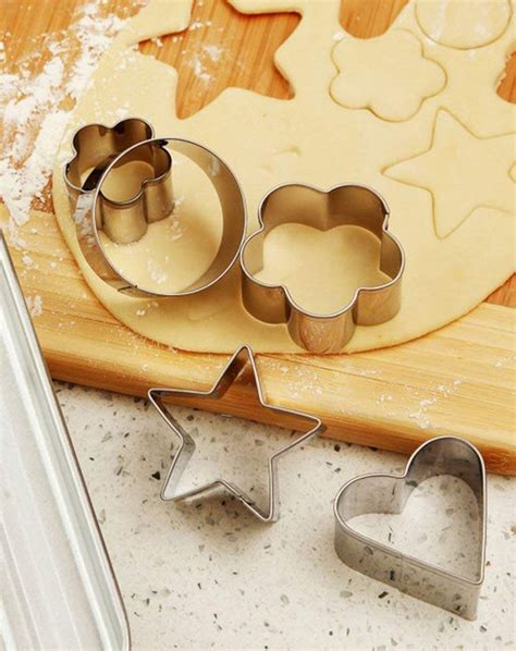 Cookie Cutter Stainless Steel Cookie Cutter with Shape Heart Round Star ...