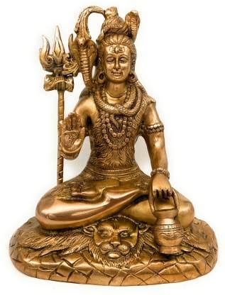 Bhunes Brass Shiva Statues |Lord Shiv Idol | Shankar Idol | Shiva Brass ...