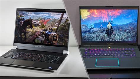 Alienware M15 R6 vs X15 的图像结果