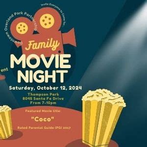 Movie Night In The Park, 8045 Santa Fe Dr, Overland Park, KS 66204-3637 ...