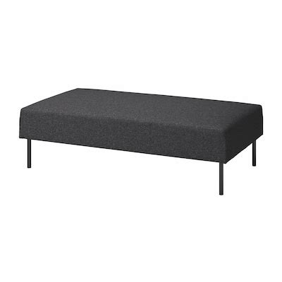 LILLEHEM 2-seat module, Gunnared/dark grey metal - IKEA
