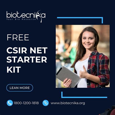 CSIR NET Starter Kit Download — BioTecNika Store
