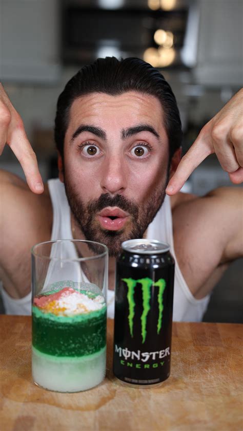 Joey Wellness | The monstrosity of monster 📹 @cgrandm #energydrink # ...
