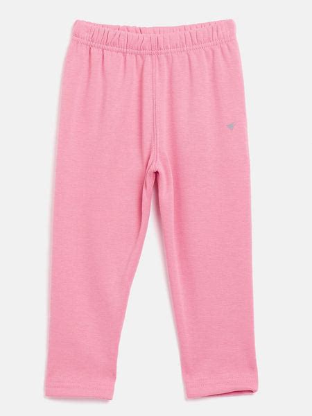 Neva Kid's Round Neck Full Sleeve Thermal Upper & Bottom Set- Coral ...