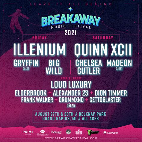 Unveiling the Breakaway Festival Charlotte Lineup: Everything You Need ...