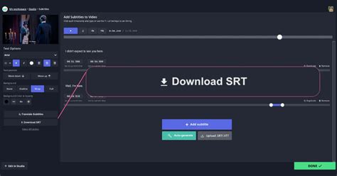 Srt File Example 的图像结果