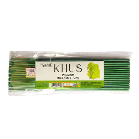 KHUS METALLIC INCENSE STICK – Rocket Agarbatti