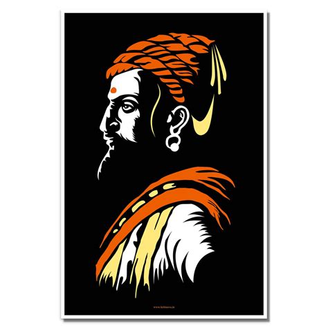 VIRANJALI, Shivaji Maharaj, Medieval Warrior Wall Art, Gift for Patrio ...