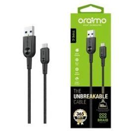 Try and Buy:Oraimo Cable OCD-C31 Type-C Cable Nylon Braided (Black)