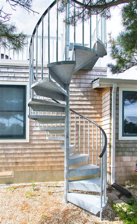 Spiral Staircase Kits For Outdoor Decks | Salter Spiral Stair