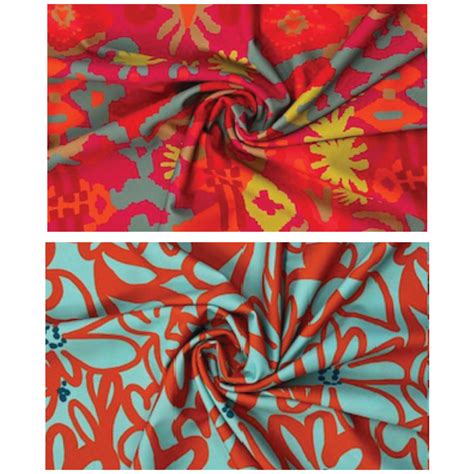 SWIM PRINT LYCRA STRETCH FABRIC by Katia Fabrics * Two Designs * 156m ...