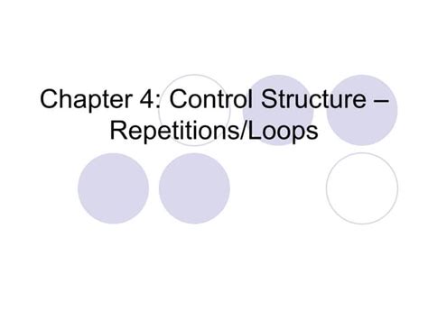 Looping Structure 的图像结果