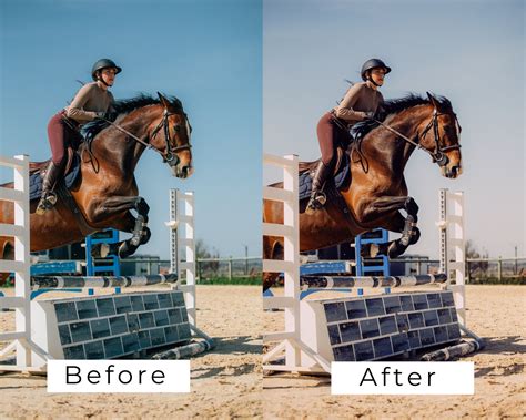 40 Lightroom Presets Horse Riding Horses Equestrian Desktop - Etsy