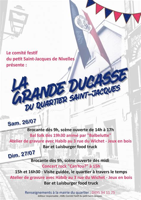 La grande ducasse du Quartier Saint-Jacques, Quartier saint Jacques ...