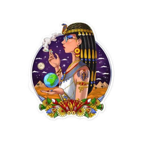 STONER CLEOPATRA Premium Matte Finish Sticker - HighJack