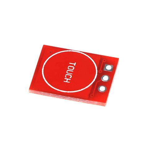 TTP223 - 1 Channel Capacitive Touch Sensor Module Red Color