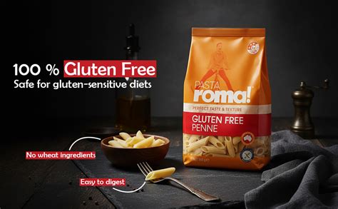 Pasta Roma Gluten Free Penne Pasta 350g | Premium Gluten-Free Grains ...
