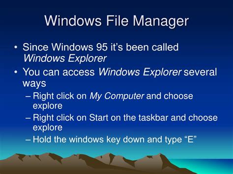 Image result for Windows File Management System