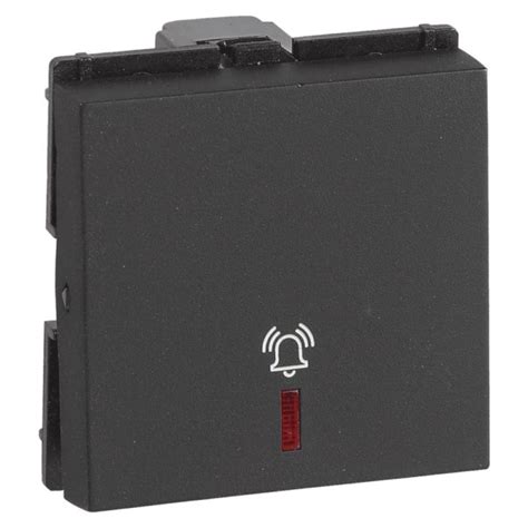 Havells Fabio Carbon 10 AX Mega bell push switch with indicator | mykit ...