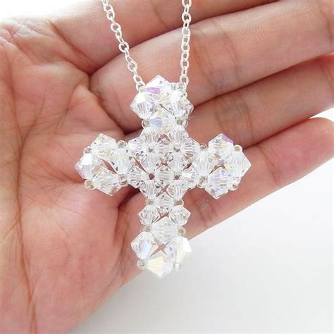 Beaded Cross Earring Tutorial 的图像结果