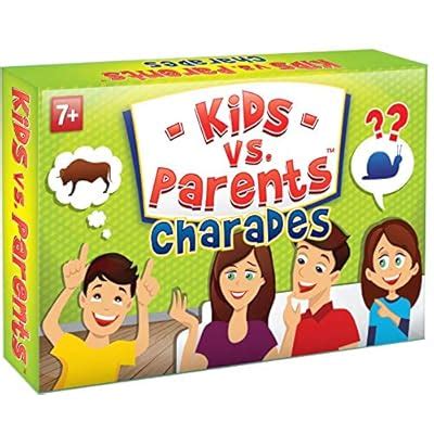 KANGUR Family Game Charades For Kids vs Parents - Fun Card India | Ubuy