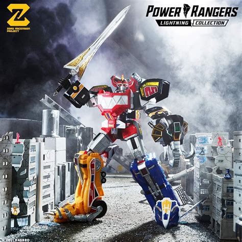Power Rangers Lighting Collection - Zord Ascension Project MZ-0101 ...