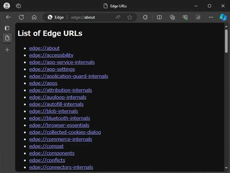 Rezultat imagine pentru Edge URLs