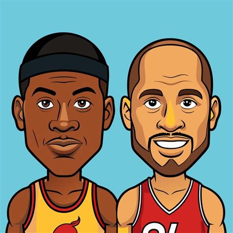 Two men in a tank top and a red logo on the back of the shirt | Premium ...