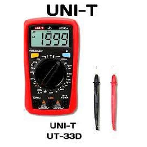 UNI-T UT33D MULTIMETER - Agarwal Electronics