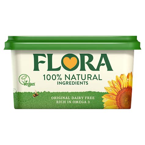 Flora 100% Natural Dairy Free Spread 1kg | Butter & Margarine | Iceland ...