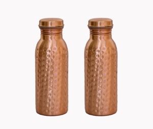 Amit Enterprises Child Hammer copper Bottle (400 ML) - Pack Of 2 800 ml ...