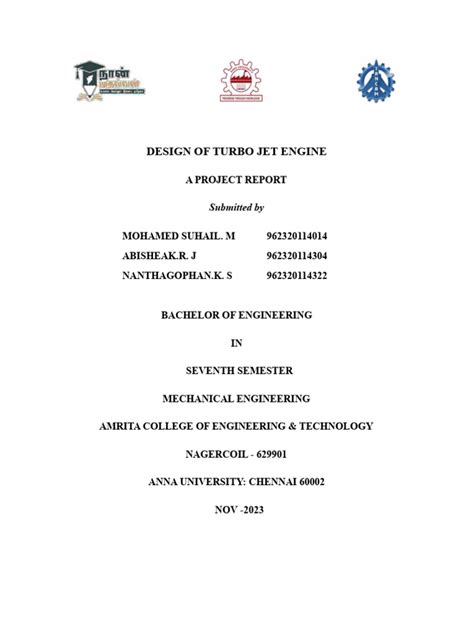 Image result for Turbojet Engine Design