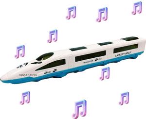 sizzler toys Speed Flash Electric Bullet Train, 3D Lightning and ...