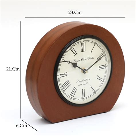 Buy VEDAS Karan Metal Table Clock - 23cm from Vedas at just INR 3699.0