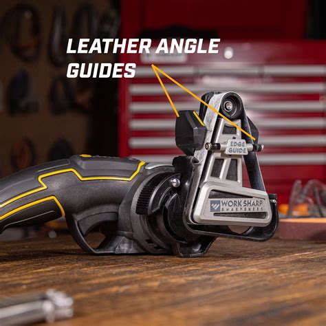 Ken Onion Edition Knife & Tool Sharpener Mk.2™ Leather Lined Guide Ass ...