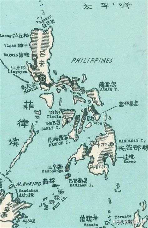 手绘老地图：华侨在东南亚地区分布图 - 知乎