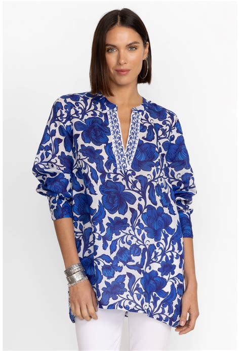 Buy CAMILLA HENLEY VOYAGER TUNIC | Johnny Was