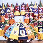 D'source Design Resource on Applique Cloth Pillar - Madurai - A Textile ...