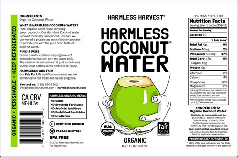 Harmless Coconut Water | The Natural Products Brands Directory