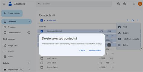 Image result for Delete Contacts From Computer