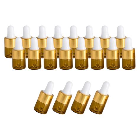 Buy T.O.G. Small Dropper Bottles with Glass Eye Dropper Sample Vial for ...